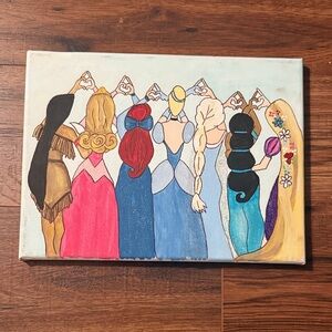 Sorority Princess AOll - Alpha Omicron Pi
Handmade Art Canvas